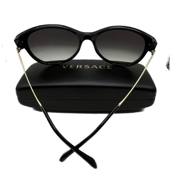 Versace Black and Light Grey Gradient Dark GR Sunglasses - Picture 2 of 10